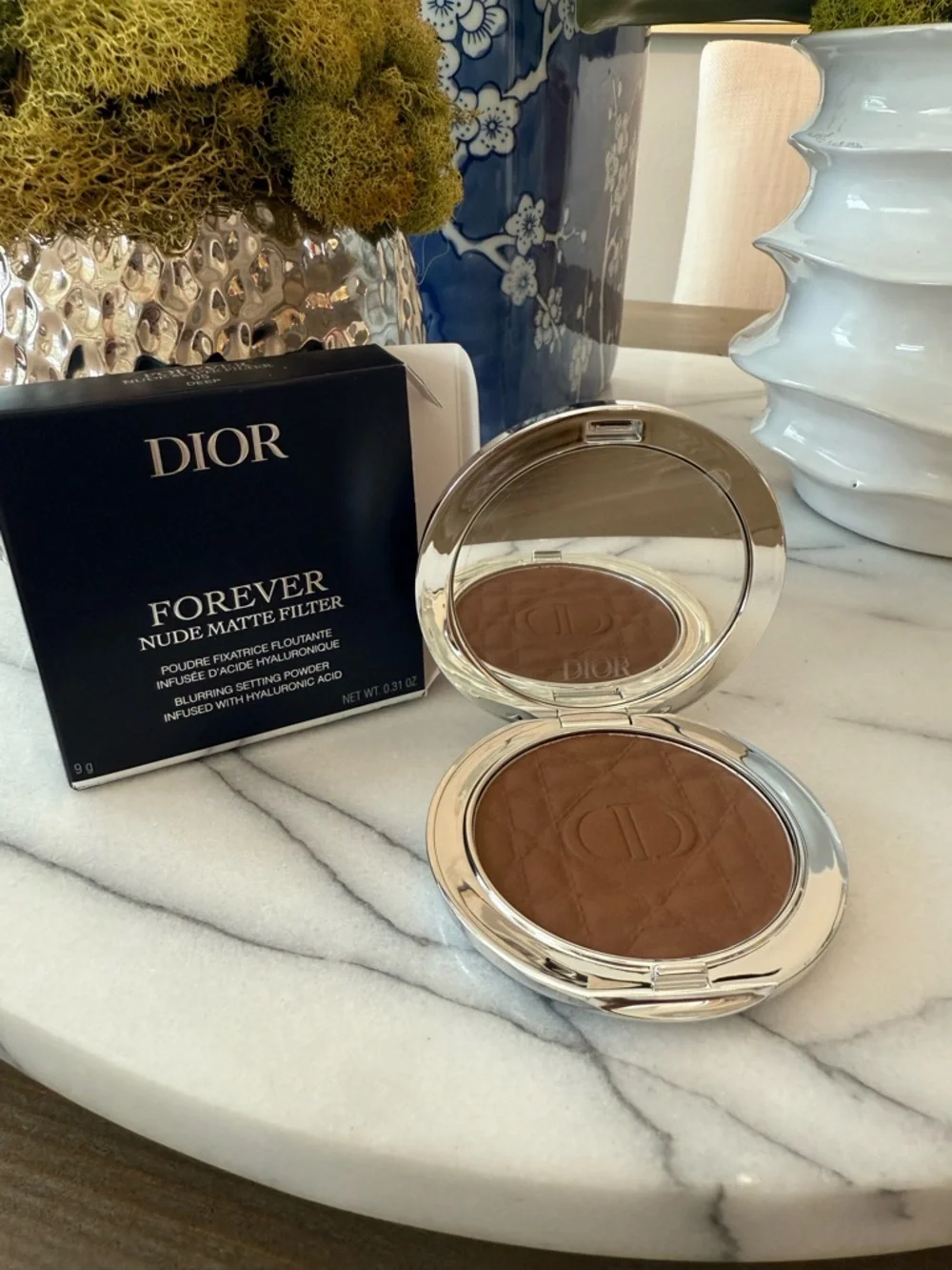 DIOR Forever Nude Matte and Radiant Pressed Powder Color is Deep